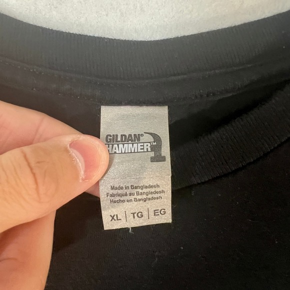 Harley Davidson Stan's Idle Hour Florida Black Biker Tee Graphic Shirt Wings XL - Picture 7 of 9